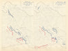 American Civil War 5pm 5 May-5.30am 6 May 1864 Battle of the Wilderness 1959 map
