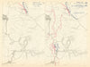American Civil War June 1864 Battle of Cold Harbor Bermuda 100 Richmond 1959 map