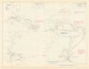 Spanish-American War. April-June 1898 Santiago de Cuba Campaign 1959 old map