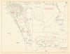 Spanish-American War 1898. Capture of Manila & Puerto Rico 1959 old map