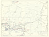 World War 1. Western Front 22-23 August 1914. Battles of Mons & Sambre 1959 map