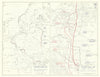 World War 1. Eastern Front. June-Sept 1916 Brusilov Offensive 1959 old map