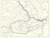 World War 1. Eastern Front Nov 1916-Jan 1917. Romanian Campaign 1959 old map