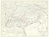 World War 1. Italy Campaign Oct-Nov 1918. Battle of Vittorio Veneto 1959 map