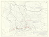 World War 1. Balkans Campaign. Sept-Nov 1918 Salonika Front 1959 old map