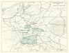 World War 2. Poland Campaign 1939. Terrain Communications Industry 1959 map