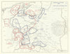 World War 2. Poland Campaign Opposing Forces 31 August 1939 German Plan 1959 map