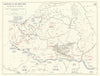 World War 2. Western Campaign 21 May-4 June 1940. Battle France Belgium 1959 map