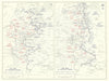 World War 2. Eastern Front. June-Sept 1941 German Summer Offensive 1959 map