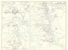 World War 2 Eastern Front July-Dec 1941. Siege of Leningrad. Finland 1959 map