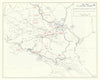 World War 2. Eastern Front. 28 June-23 Aug 1942 German Summer Offensive 1959 map
