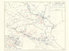 World War 2. Eastern Front. 24 August-18 Nov 1942 Battle of Stalingrad 1959 map