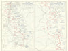 World War 2. Eastern Front. 5 July-1 Sept 1943 Russian Summer Offensive 1959 map