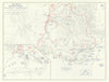 World War 2. Operation Dragoon. 15-28 August 1944 Invasion of France 1959 map