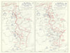 World War 2. Western Front Sept-Dec 1944. 6th & 12th Army Group Ops 1959 map