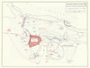 World War 2. North Africa. May-June 1942. Battle of Gazala-Bir Hacheim 1959 map