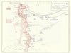 World War 2. North Africa. 23 October-1 Nov 1942. Battle of El Alamein 1959 map