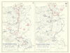 World War 2. Tunisia Feb-April 1943. Battle Mareth. Pursuit Enfidaville 1959 map