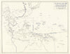 World War 2. Nov 1943-Dec 1944. Gilbert Islands. Pacific landings & Ops 1959 map