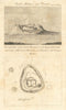 Cairn view plan Church Mountain Slievegad Donard Wicklow Mountains 1806 map
