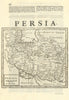 Persia by Herman Moll. Iran Azerbaijan Armenia Kurdistan 1709 old antique map