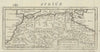 Barbary & Bildulgerid. North Africa Maghreb Morocco Algeria. MOLL 1709 old map
