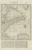 The English Empire in America, Newfound-land, Canada, Hudsons Bay. MOLL 1709 map