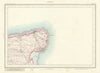 Ordnance Survey Sheet 274 Ramsgate. Isle of Thanet Margate Broadstairs 1878 map