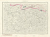 Ordnance Survey Sheet 303 Tunbridge Wells High Weald Rother East Sussex 1881 map