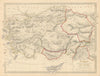 TURKEY. Asia Minor provinces. Karamania Adana Itchi Roum. SDUK 1844 old map