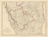 INDIA SOUTH.Madras (Chennai) Presidency & Mysore.Canara Carnatic.SDUK 1844 map