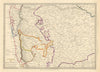 BOMBAY (MUMBAI) PRESIDENCY AND HYDERABAD. Aurangabad; Bijapur. SDUK 1844 map