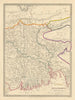 BENGAL BANGLADESH. Chittagong (Chotogram) Sikim Sikkim Bhutan. SDUK 1844 map