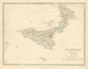 ANCIENT ITALY SOUTH. Sicily Brutii Melita Malta. Original colour. SDUK 1845 map