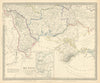 UKRAINE MOLDOVA Podolia Bessarabia Kherson Taurida Crimea Odessa. SDUK 1845 map