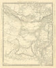 BOKHARA KABUL & BALUCHISTAN. Afghanistan Khorassan Sinde Pakistan. SDUK 1846 map
