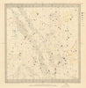 ASTRONOMY CELESTIAL. Star map. Star chart. IV. Winter Solstice. SDUK 1847