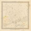 ASTRONOMY CELESTIAL Star map chart 6 South Pole. SDUK 1847 old antique