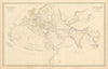 WORLD KNOWN TO ANCIENTS. Herodotus Ptolemy Pliny Hanno. SDUK 1856 old map
