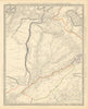 THE PANJAB. Pakistan. Punjab, Afghanistan, Kashmir, and Sinde. SDUK 1851 map