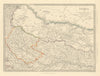 INDIA X. NEPAL & NORTHERN INDIA. Oude to Allahabad. Awadh Gorkha. SDUK 1851 map