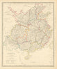 CHINA from du Halde and the Jesuits. McCartney. Formosa Taiwan. SDUK 1851 map