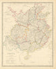 CHINA from du Halde and the Jesuits. McCartney. Formosa Taiwan. SDUK 1851 map