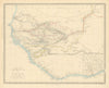 WEST AFRICA I Explorers' routes Senegal Ashanti Ivory Gold Coast. SDUK 1851 map