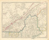 QUEBEC. Québec Canada Montreal Three Rivers Maine New Brunswick. SDUK 1851 map
