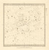 ASTRONOMY CELESTIAL. Star map. Star chart, III. Autumnal Equinox. SDUK 1830