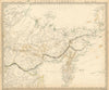EASTERN SIBERIA. Kamtchatka Yakutia Chukotka Khabarovsk. Russia. SDUK 1844 map