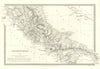 ANCIENT ITALY.South.Apulia Latium Sabini Samnium Picenum Etruria.SDUK 1844 map