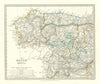SPAIN NW. Galicia Leon Asturias Zamora Palencia Toro Salamanca. SDUK 1844 map