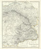 AUSTRIAN DOMINIONS.Galizia Eastern Hungary Transylvania Galicia.SDUK 1844 map